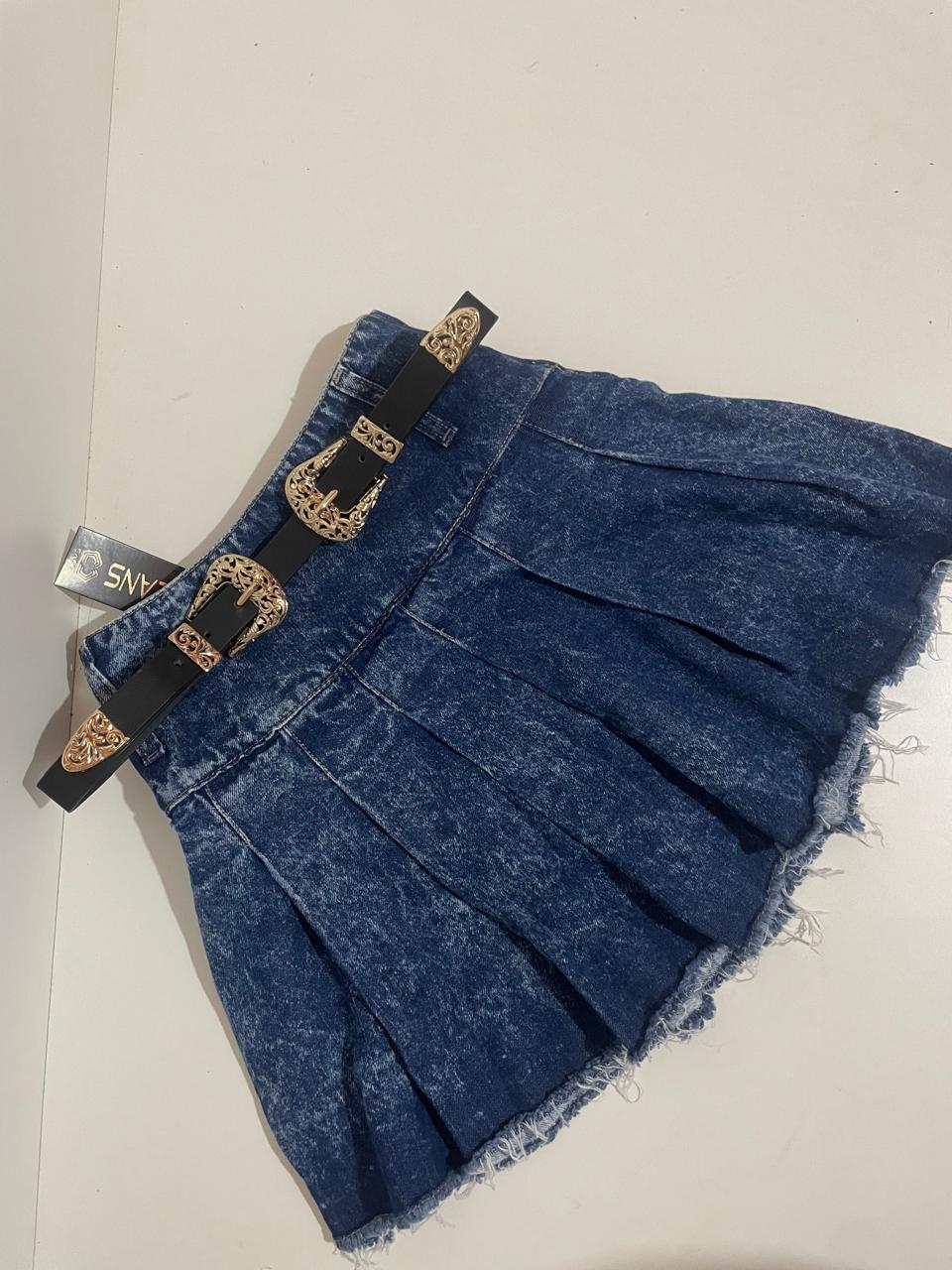 Pollera de jeans 