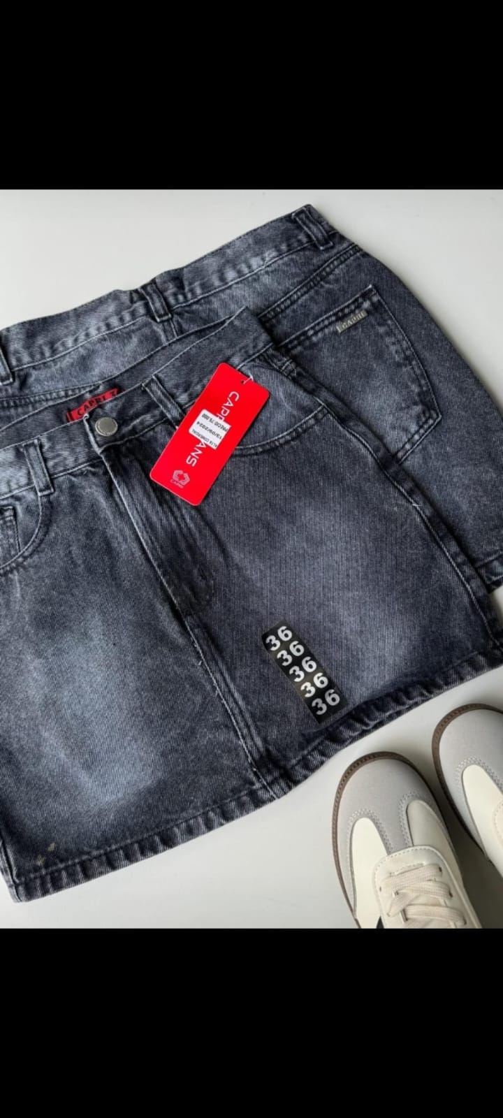 Pollera de jeans