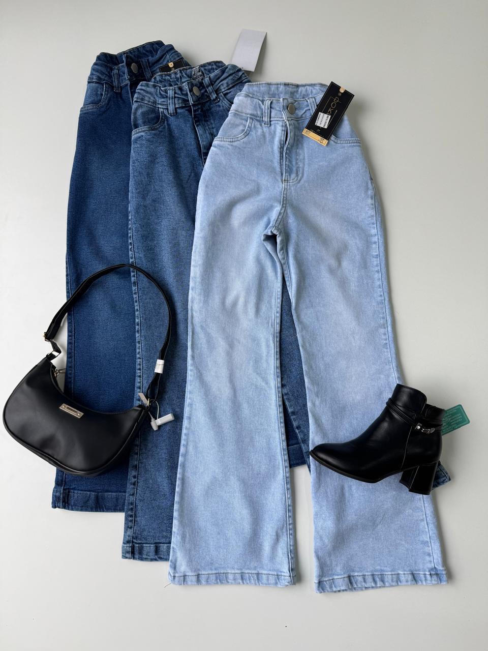 Jeans en Oxford 