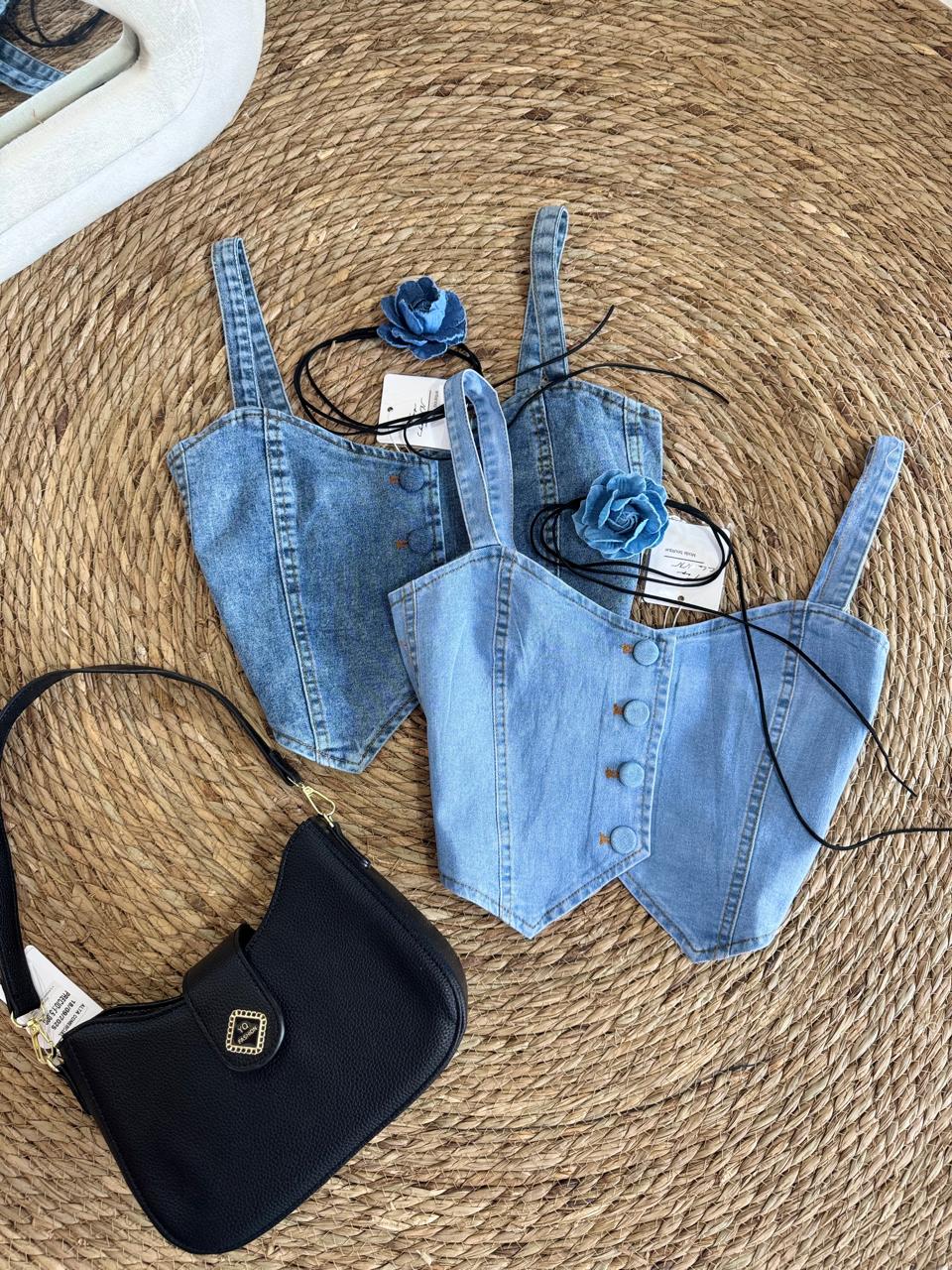 Corset de jeans 