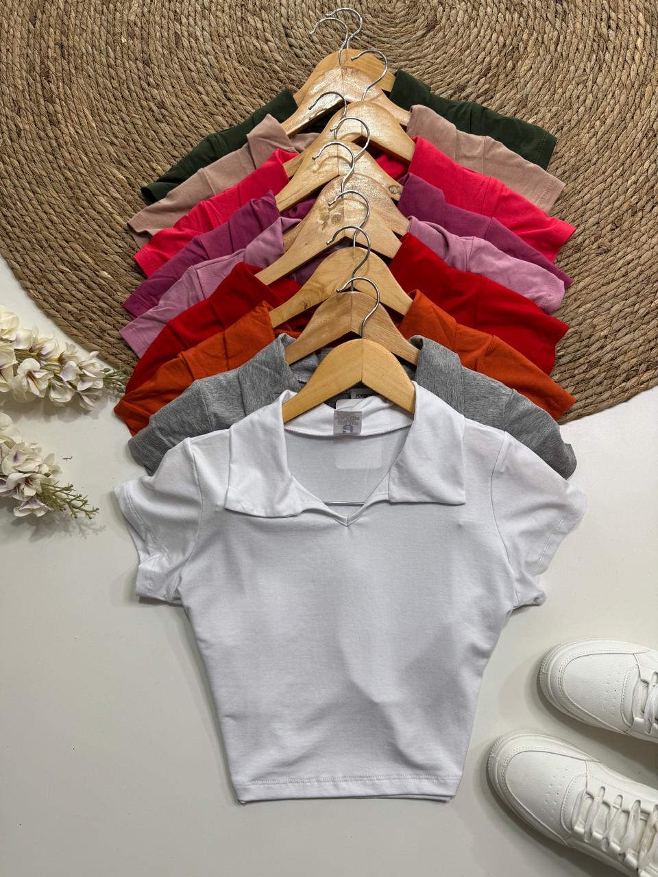 Reme de algodón con cuello