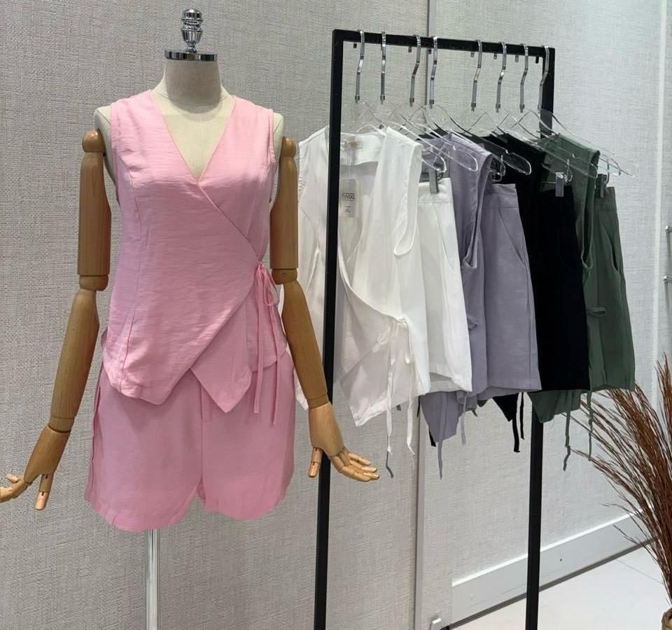 Conjunto sastrero de lino