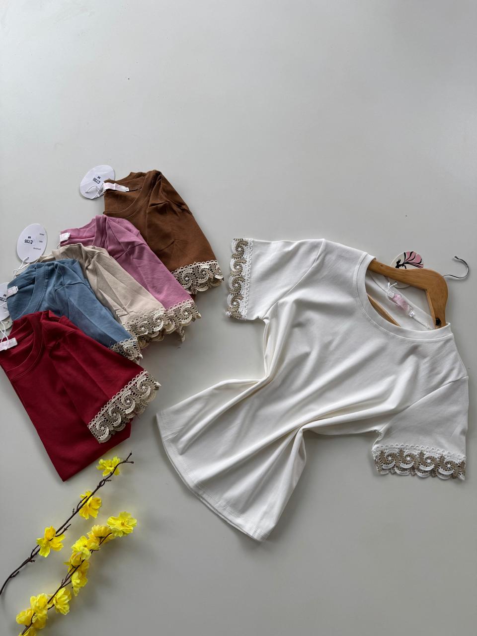 Remeritas de algodón con encaje 45.000gs M G GG