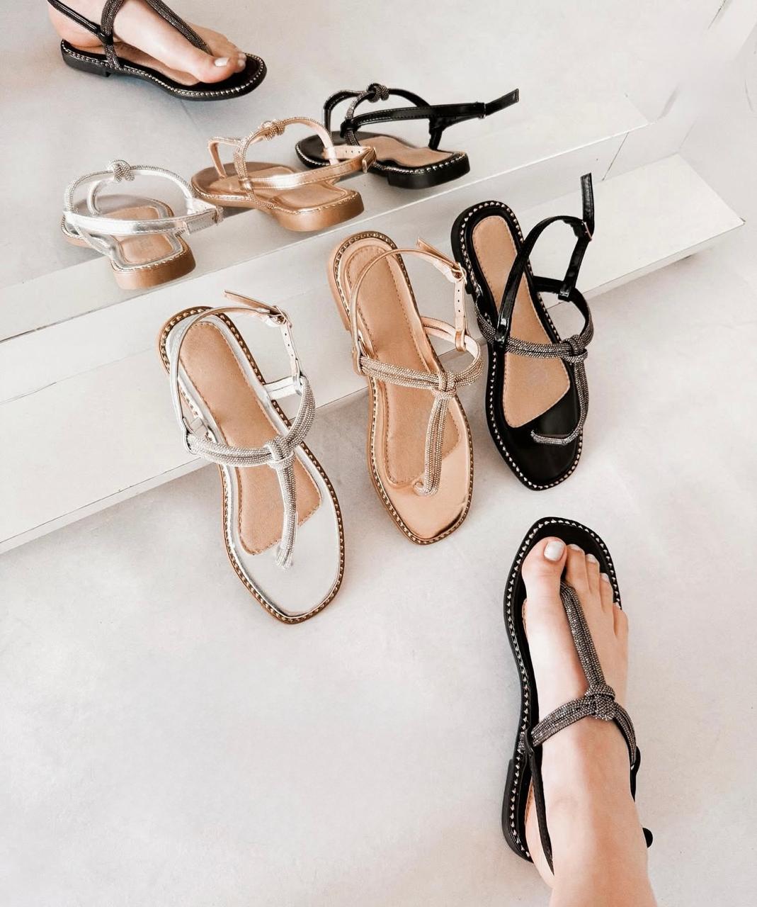 Sandalia con brillo 35 a 40