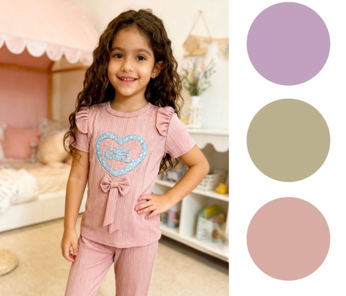 Conjunto morley y elastizado modelo Girl