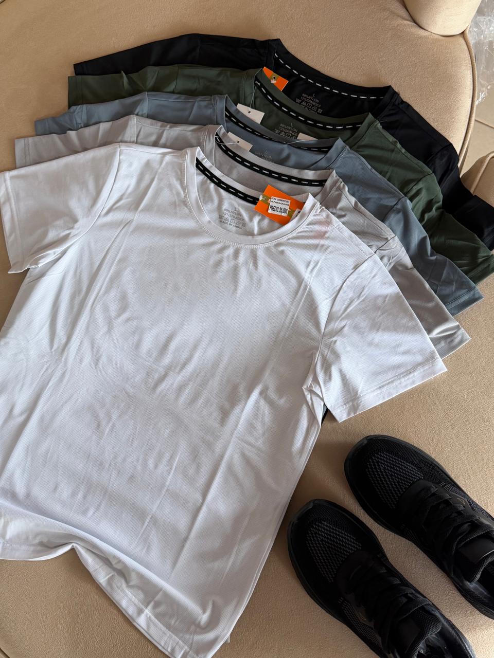 Remera dry para caballero muchos colores Talles P al 7XL 35.000gs