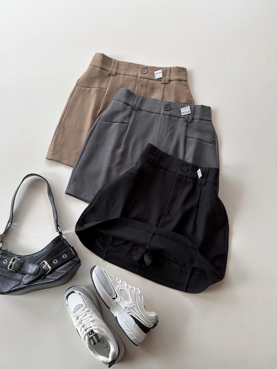 Short pollera de sastre