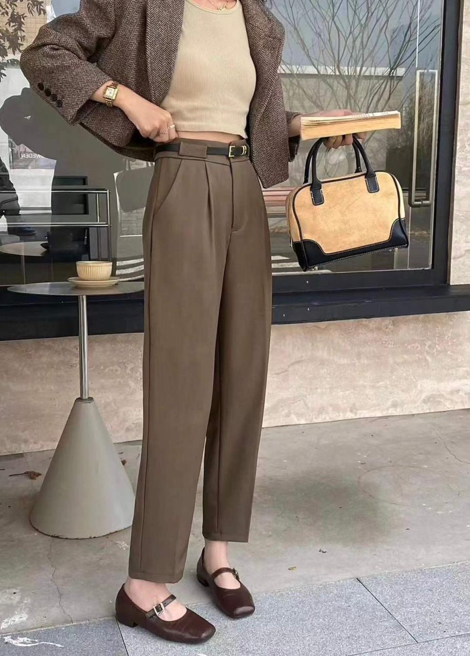 Pantalón de vestir cortón