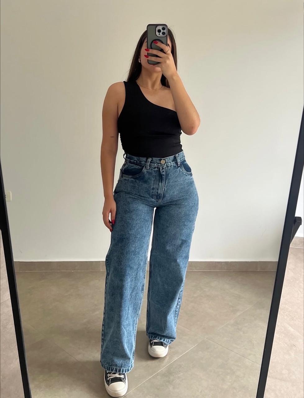 Jeans Wide Brabus (Reposición)