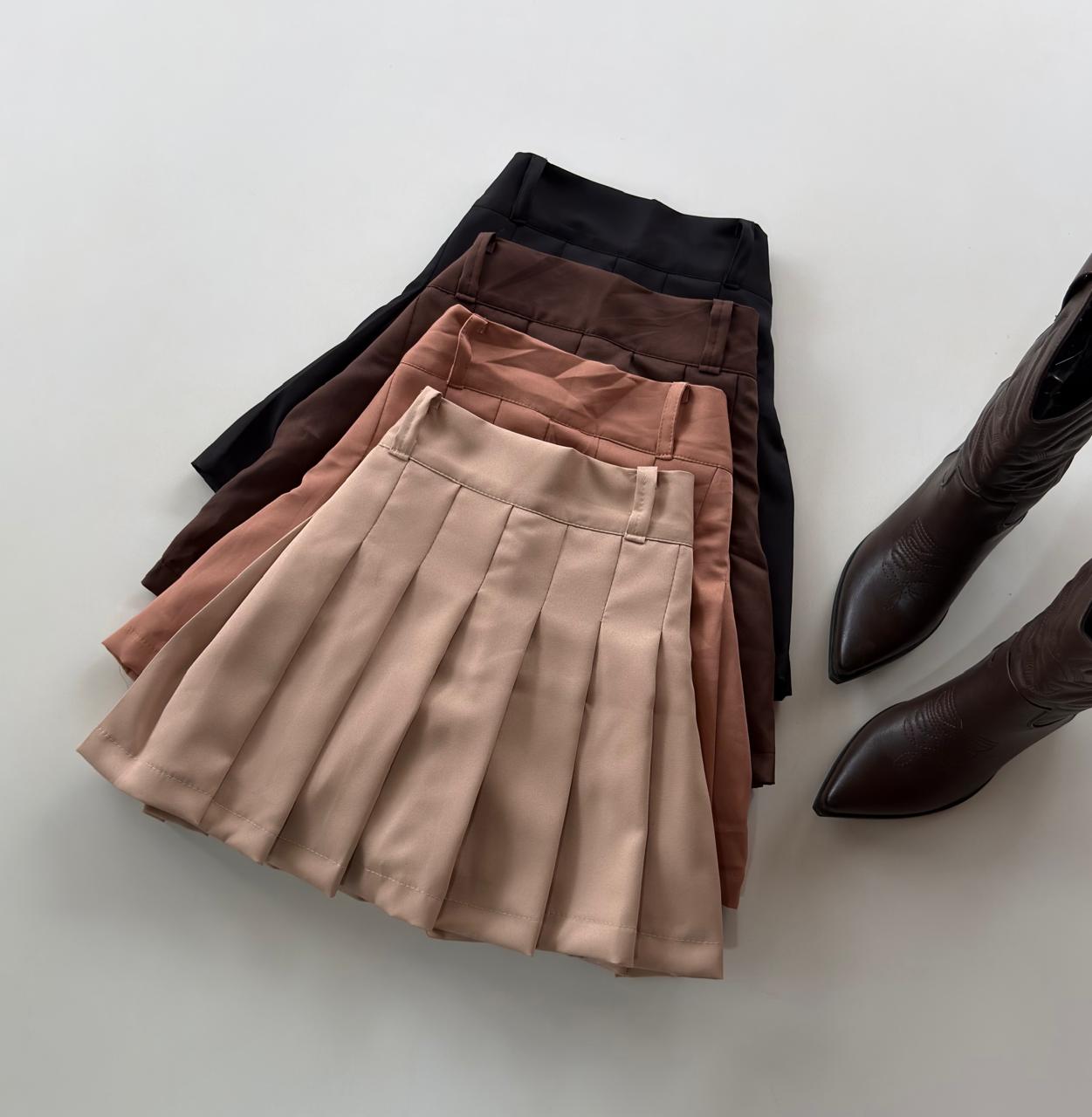Short Pollera Tableada (Dama)