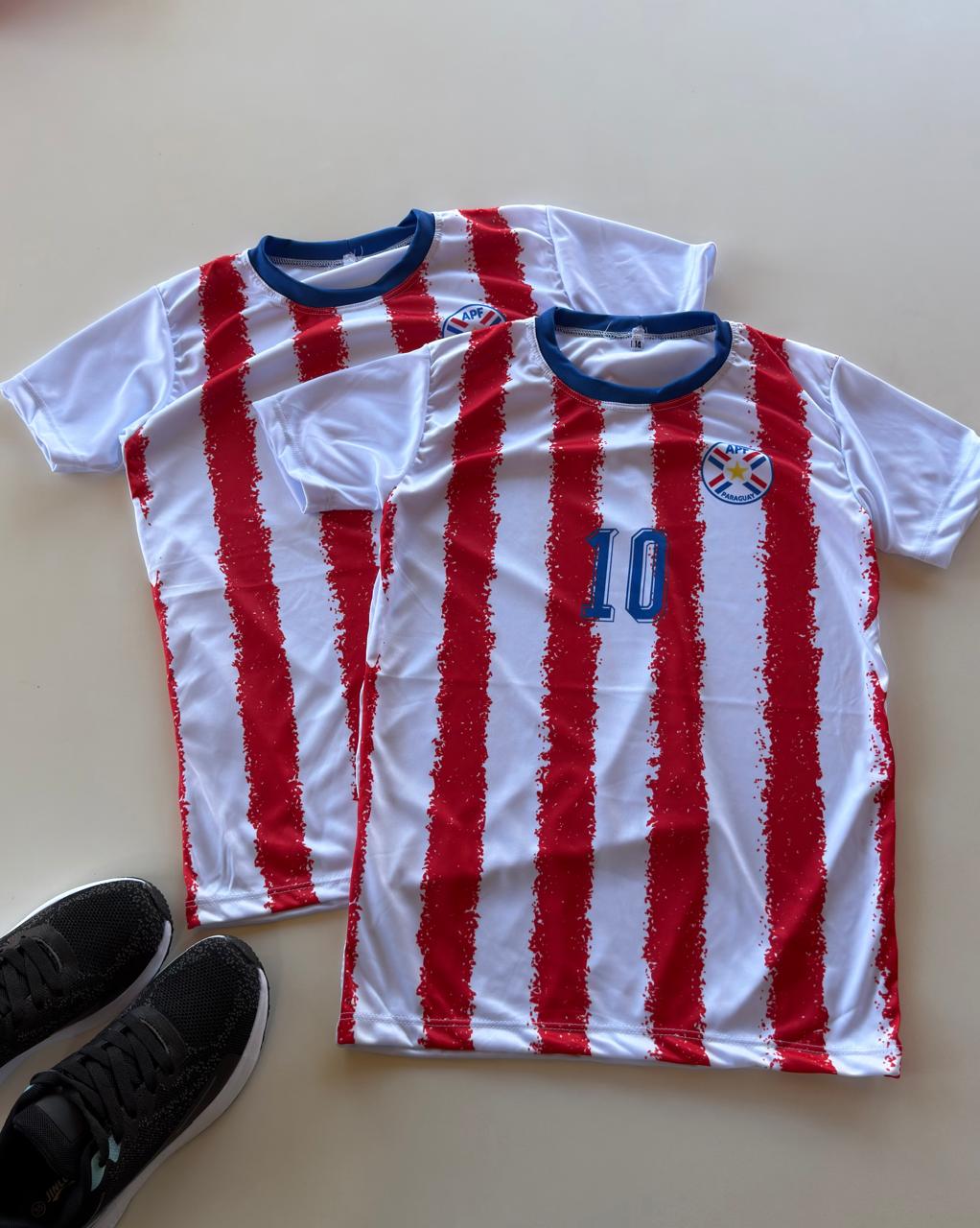 Camiseta Sublimada de Paraguay (Dama)