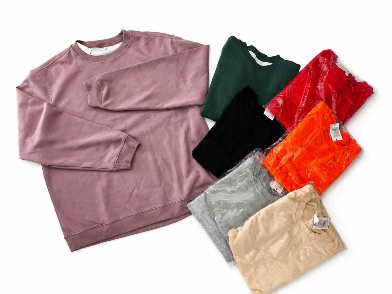 Sudaderas en Algodón - Sin Gorra (Reposición)
