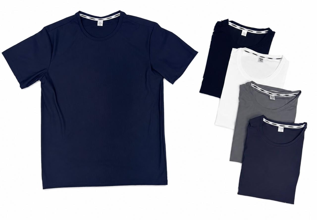 Remera deportiva de suplex para caballero
