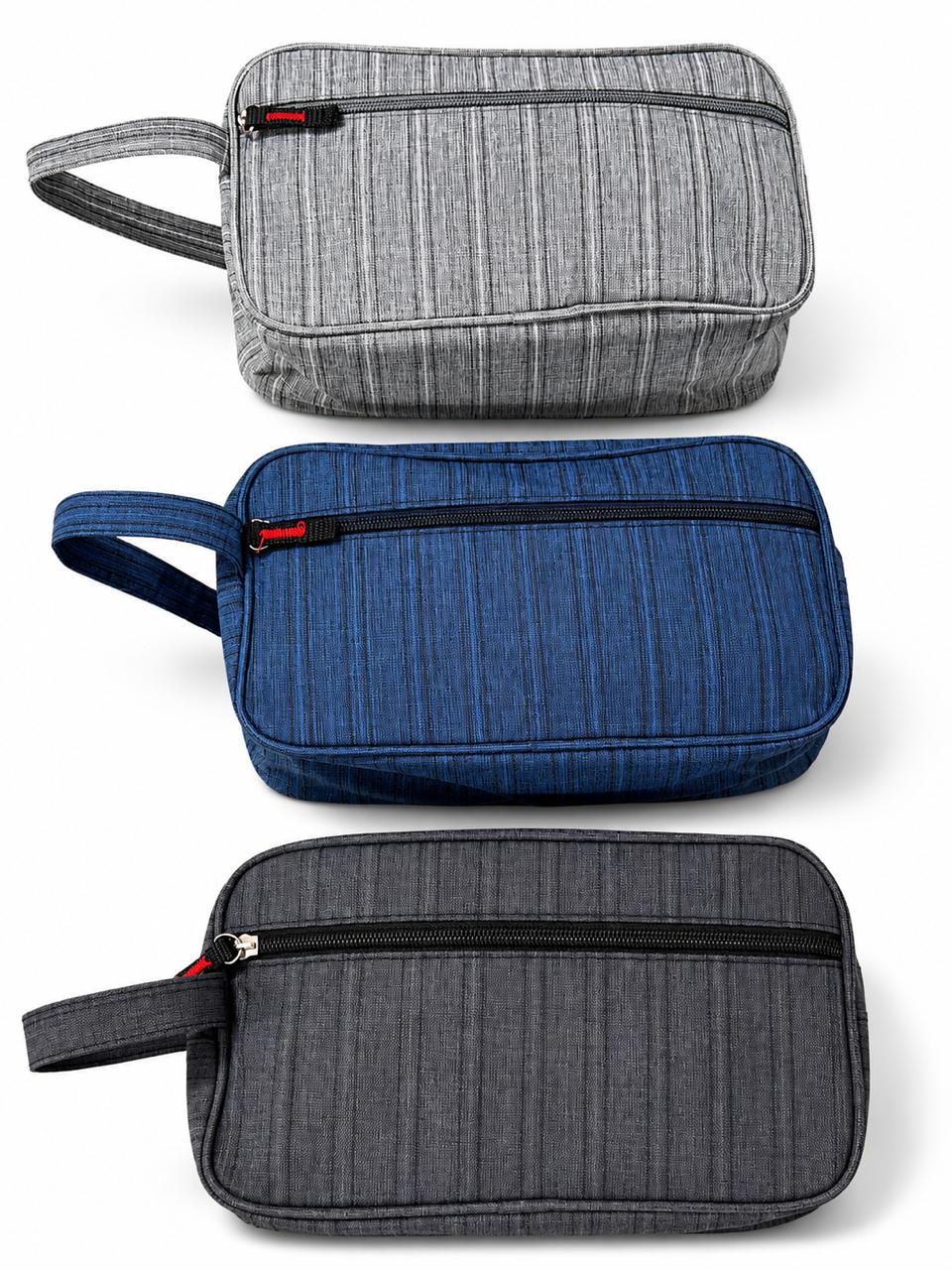 Neceser rectangular amplio con asa